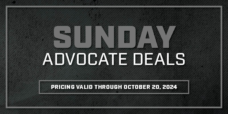 Special: Sunday Deals September 22nd 2024